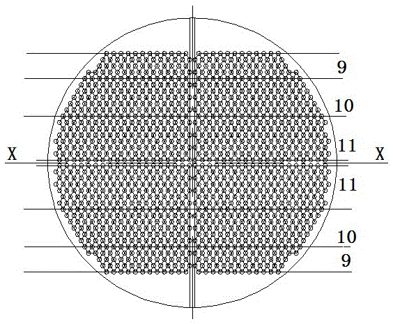 Thermal mixing heat network heater