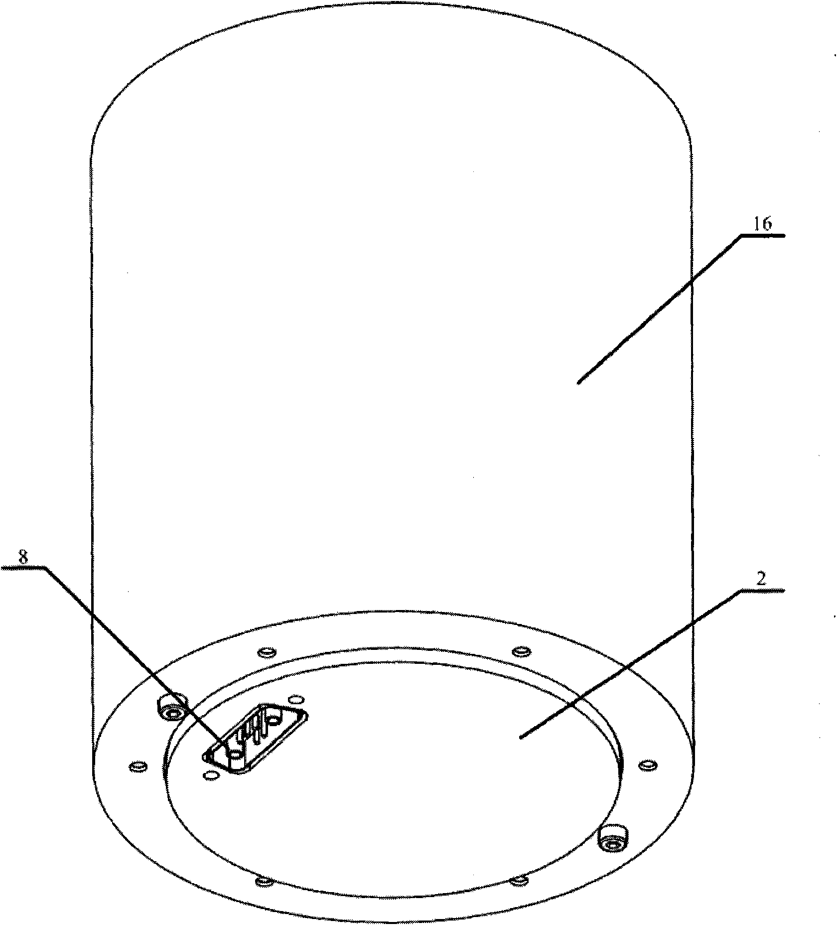 Rotational joint module of modularized reconfigurable robot