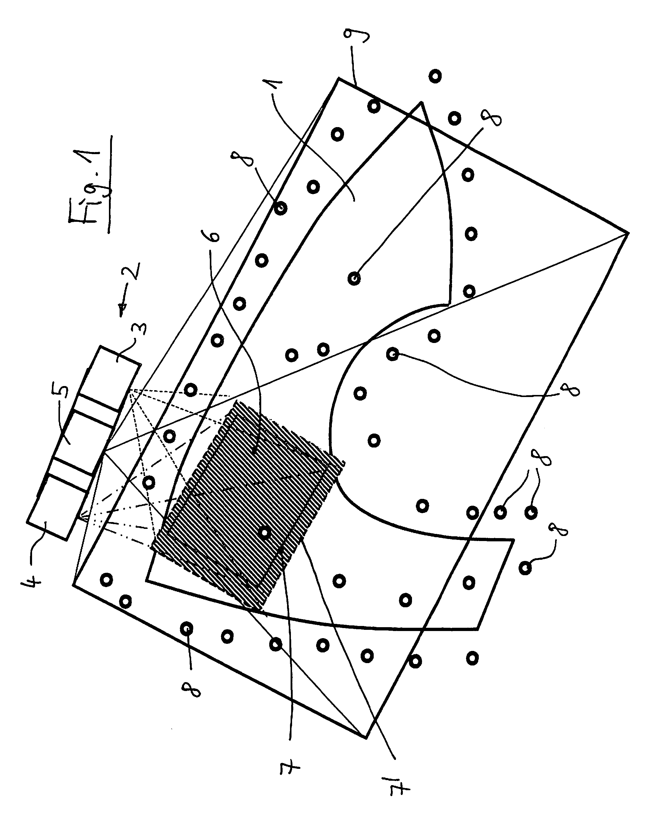 Method and apparatus for determining the 3D coordinates of an object