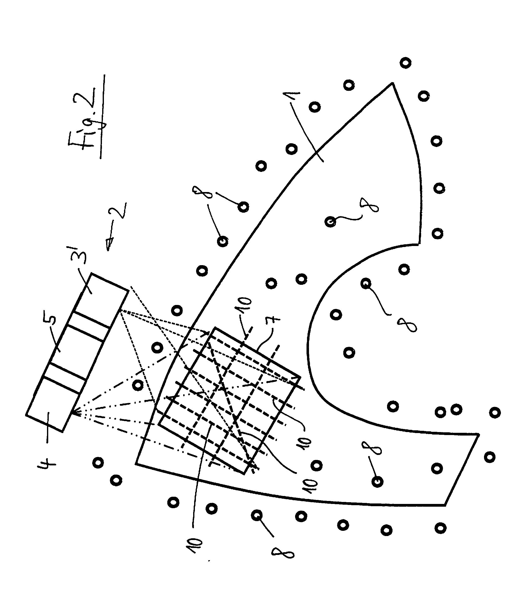 Method and apparatus for determining the 3D coordinates of an object