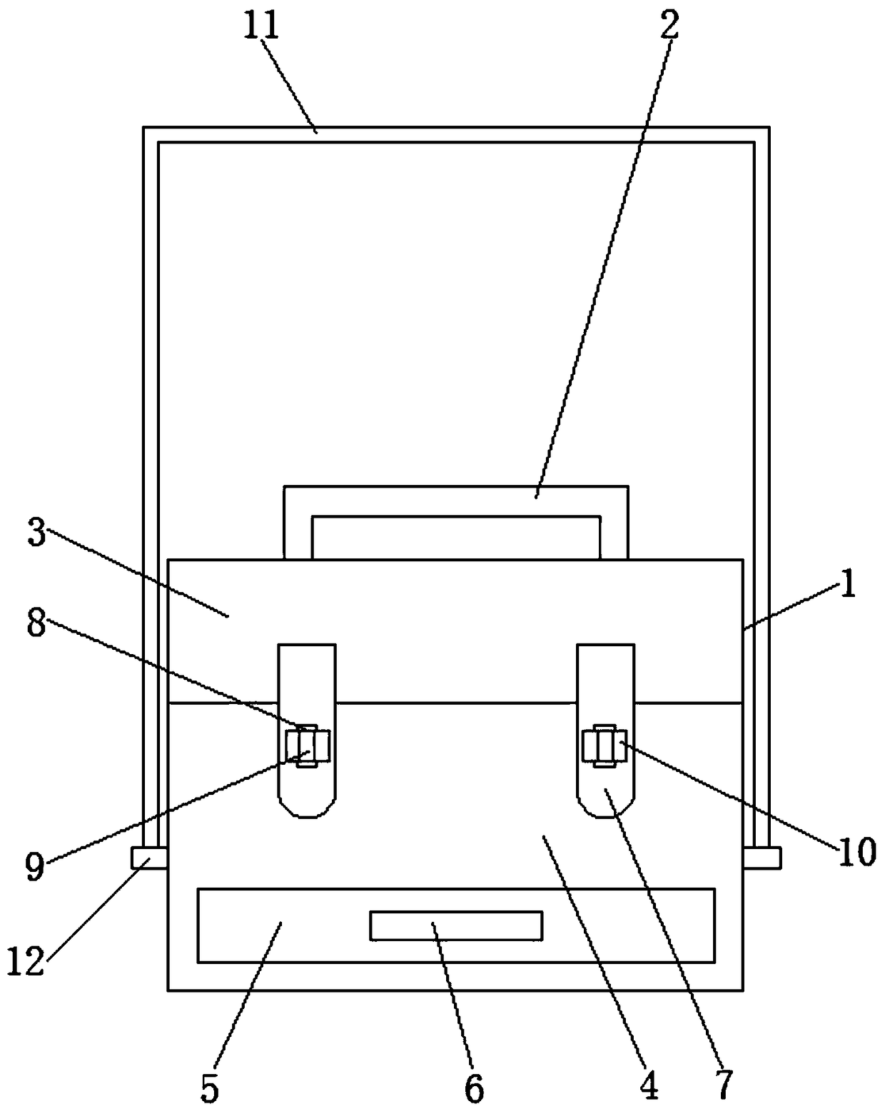 Classified epidemic prevention cabinet of sanitation instruments