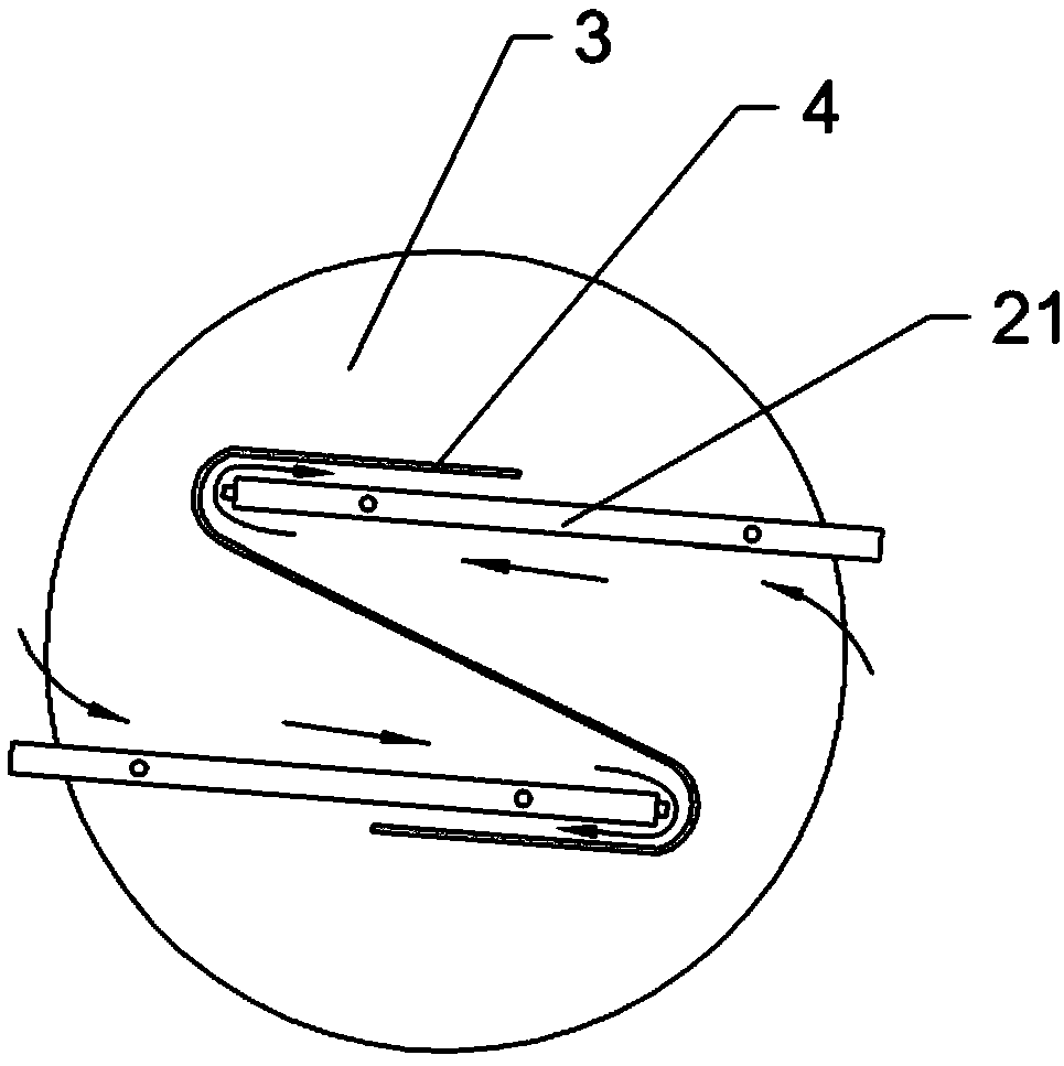 Formaldehyde detection device for building material