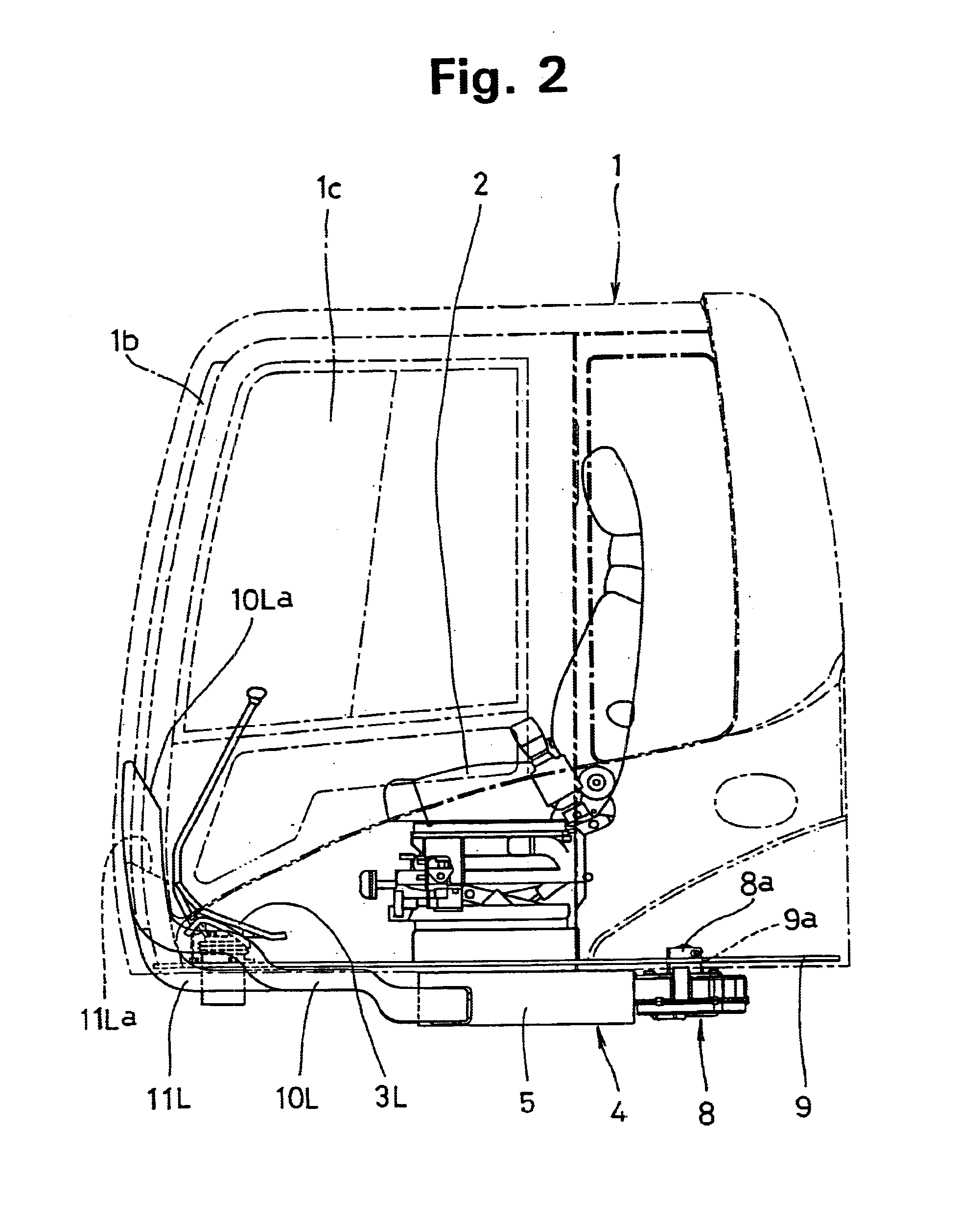 Air-conditioner of construction machinery