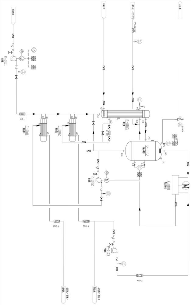 Desalination method for offshore thickened oil thermal recovery production water