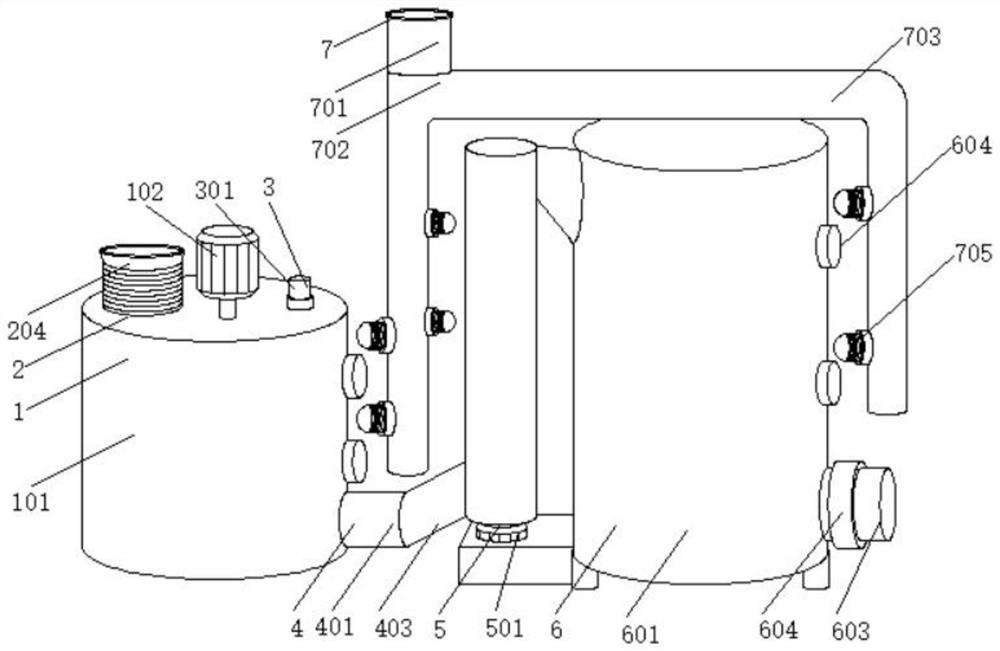 A device for recycling residual slurry from pipe pile production