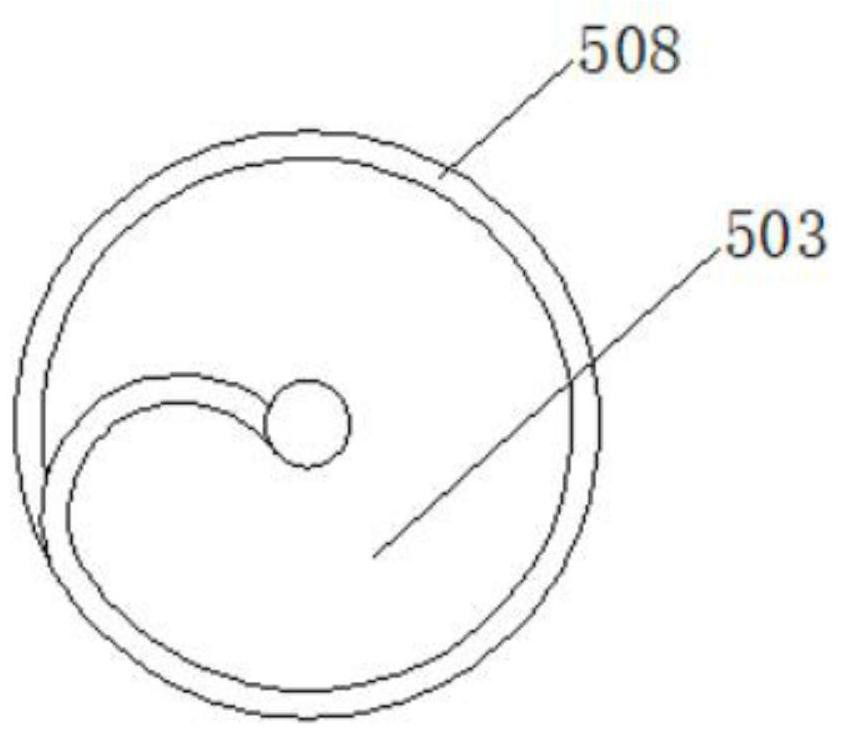 A device for recycling residual slurry from pipe pile production