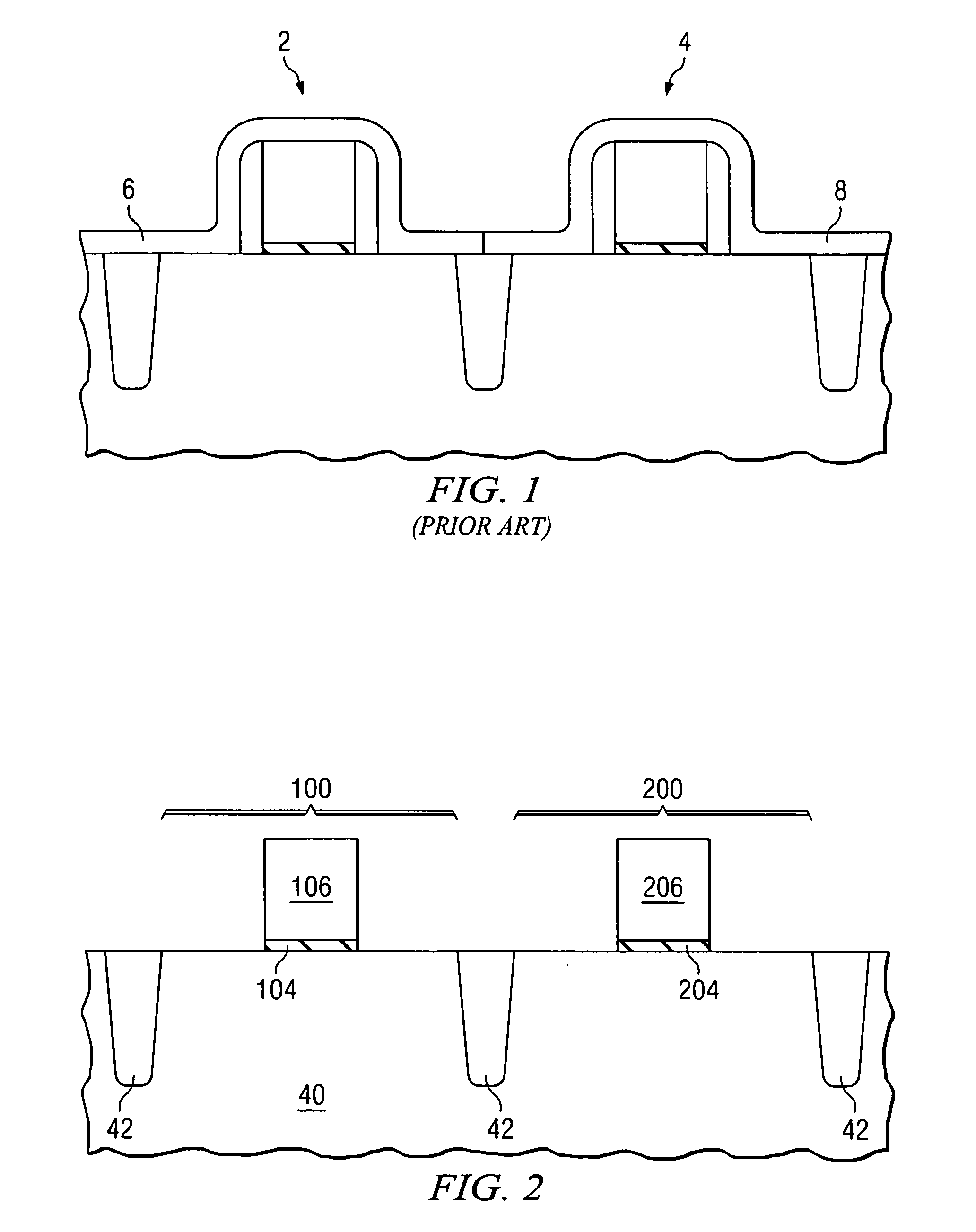 Selective CESL structure for CMOS application