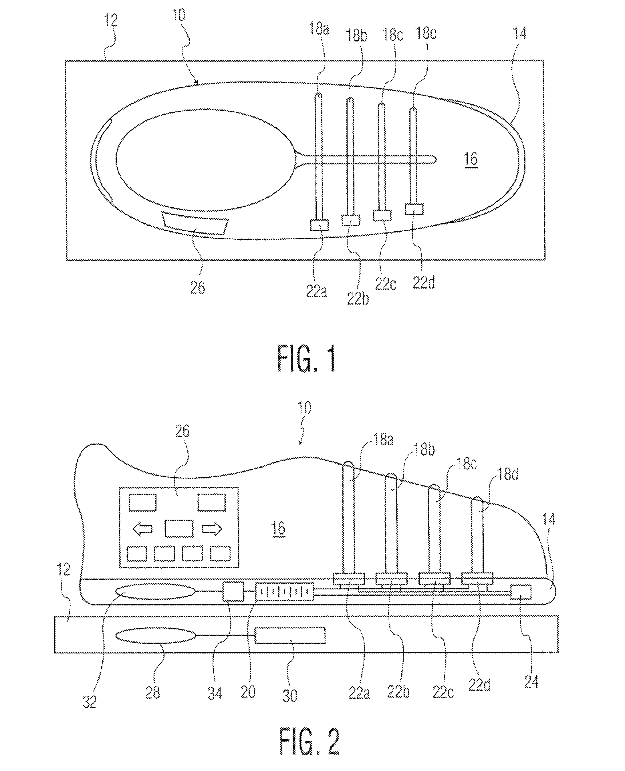 Self-tightening shoe