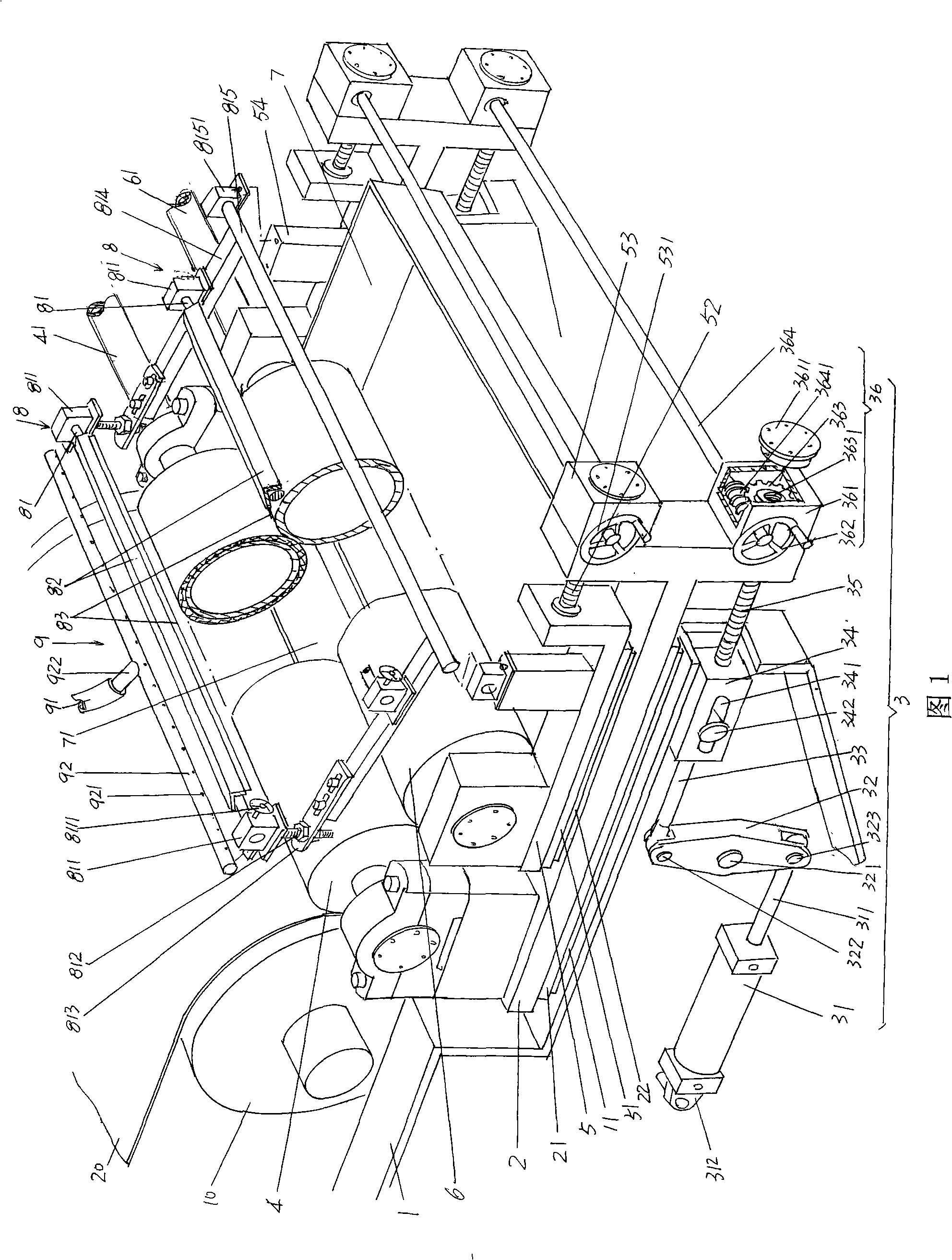 Method for processing steel plate with colorful coating layer and transfer device used by the method