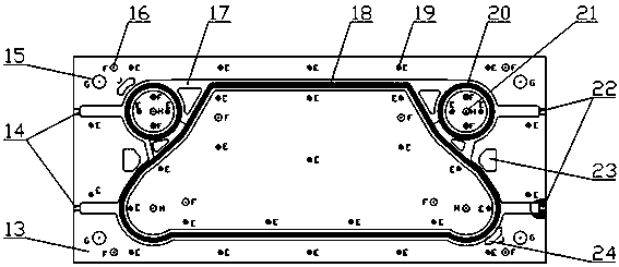 Tool for laser welding of titanium semi-welded plate pieces