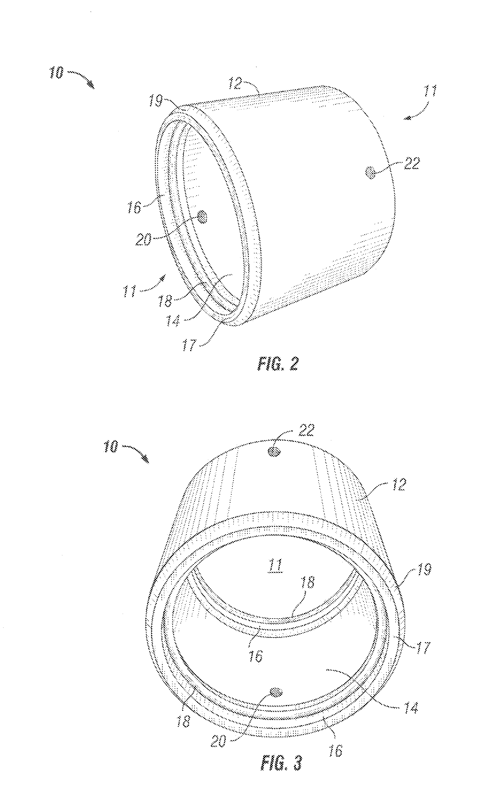 Epoxy secured stop collar for centralizer