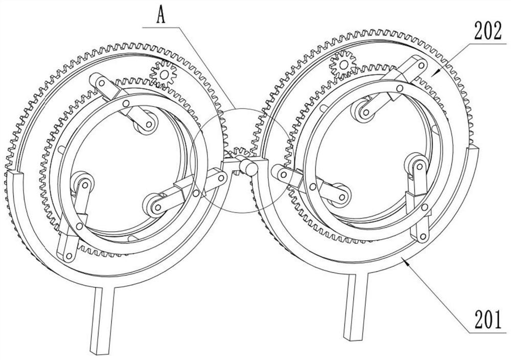 Chamfering device for stainless steel bolt machining