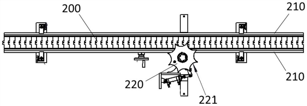 Filling and rotating all-in-one machine