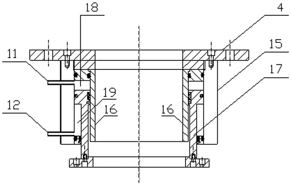 Automatic reciprocating type static pressure steel pipe pile machine