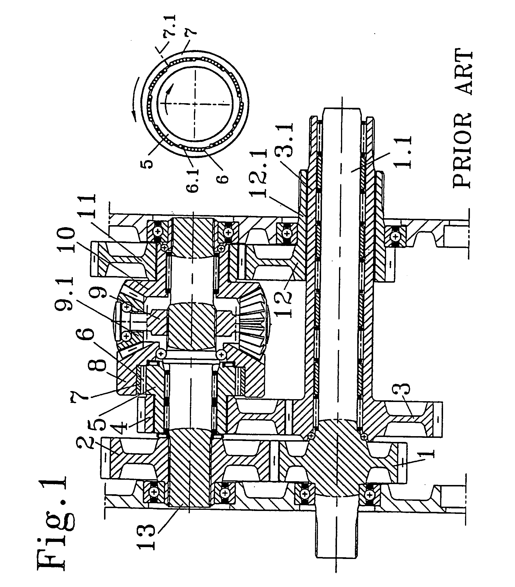 All gear infinitely variable transmission