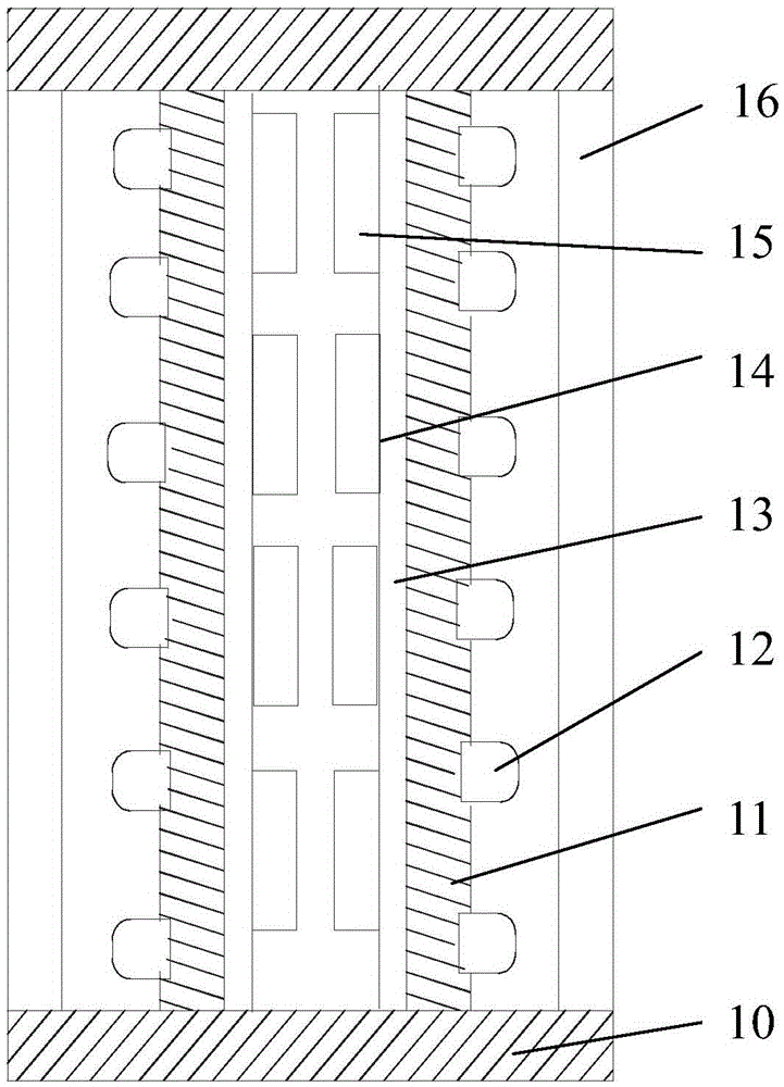 Double-sided LED display screen