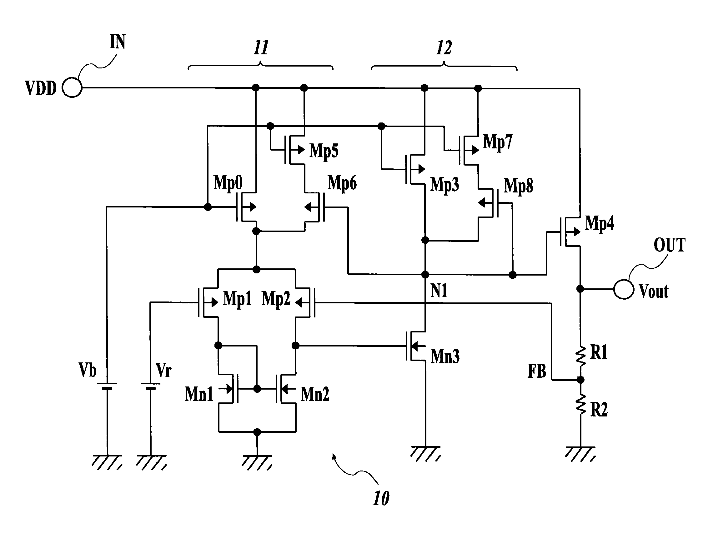 Differential amplifier circuit that can change current flowing through a constant-current source according to load variation, and series regulator including the same