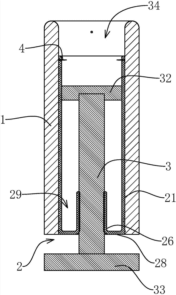 Safe and efficient membrane rupture device for obstetrics and gynecology department and application method thereof