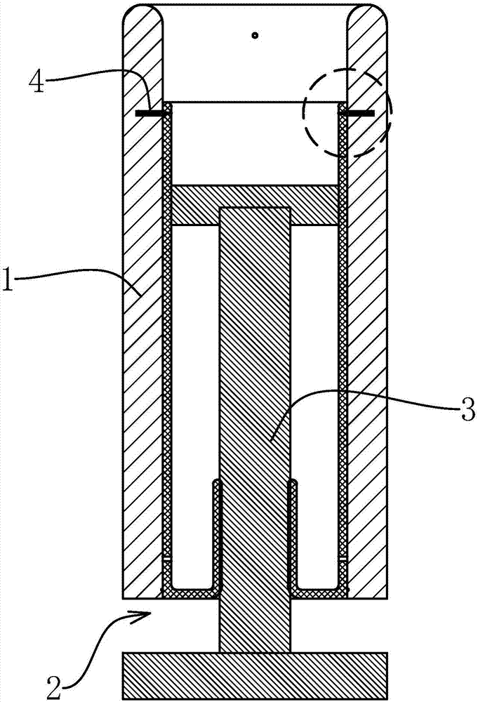 Safe and efficient membrane rupture device for obstetrics and gynecology department and application method thereof