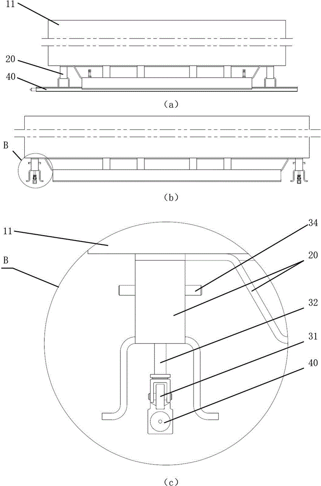 Apparatus for modular installation of large equipment