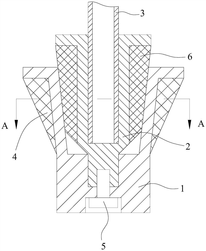 Boxing target springback damping support structure