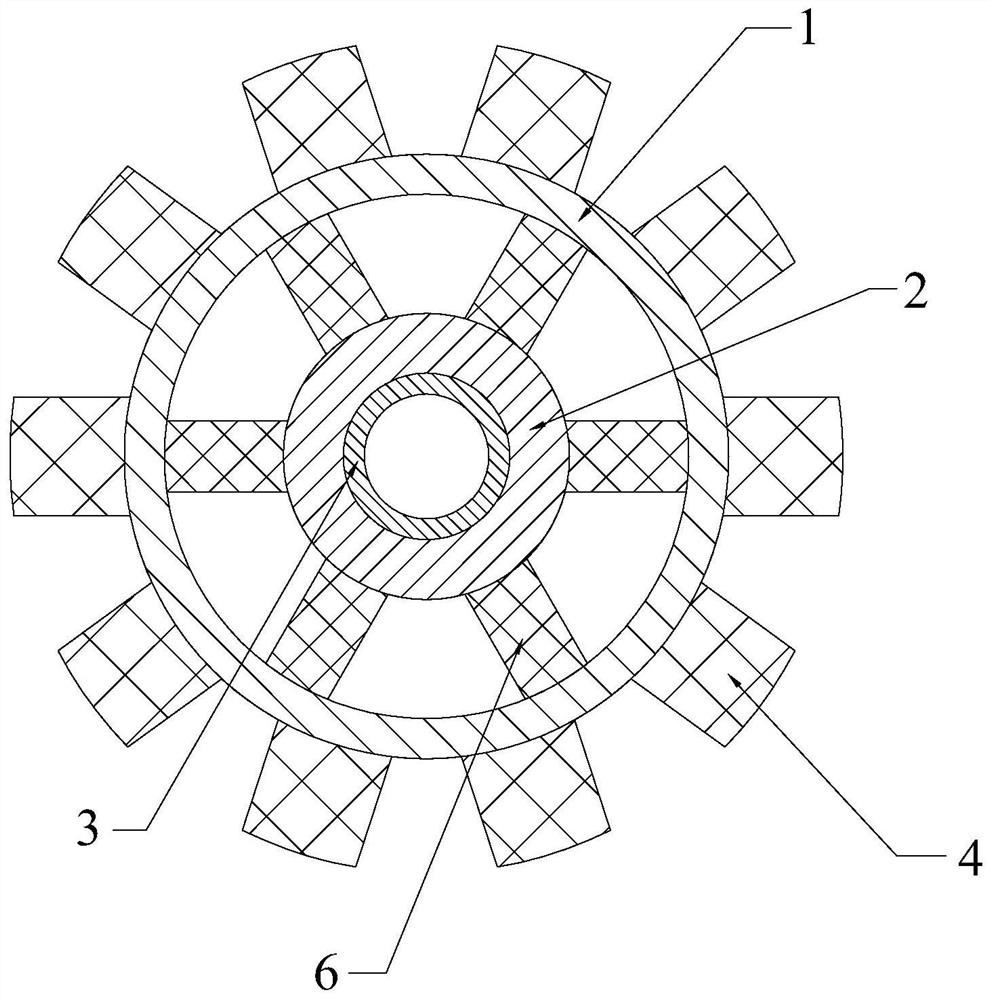 Boxing target springback damping support structure