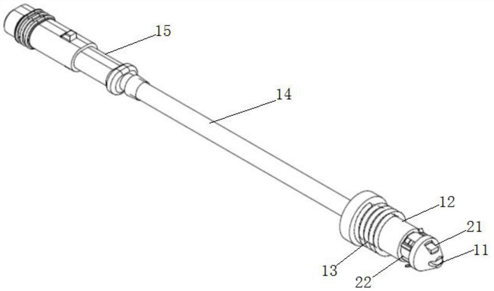 Quick-plug brake alarm and brake mechanism