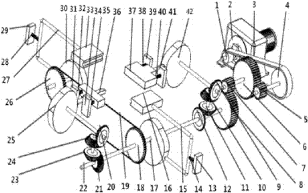 Workpiece automatic forming machine tool cutting mechanism