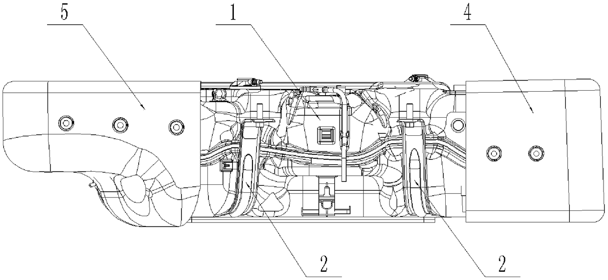 Fuel tank assembly and vehicle