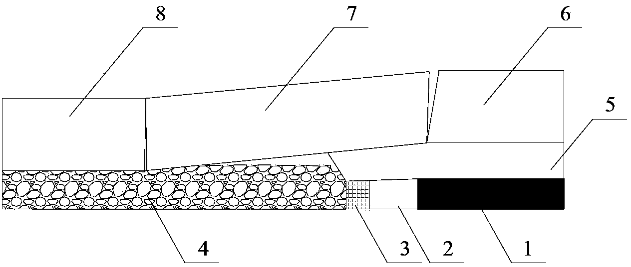 Gob-side entry retaining adjoining rock stabilizing method based on lateral rock formation pre-splitting control