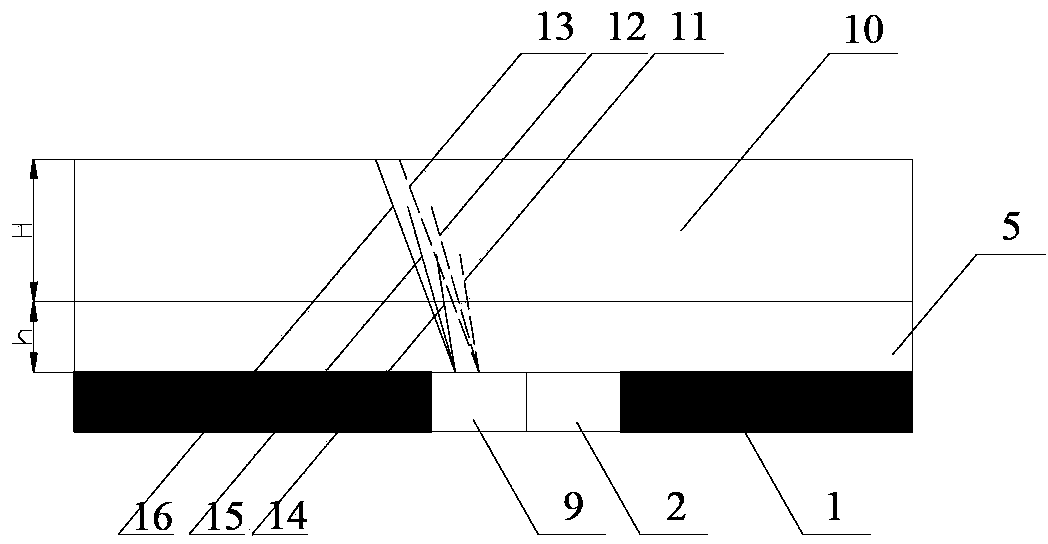 Gob-side entry retaining adjoining rock stabilizing method based on lateral rock formation pre-splitting control