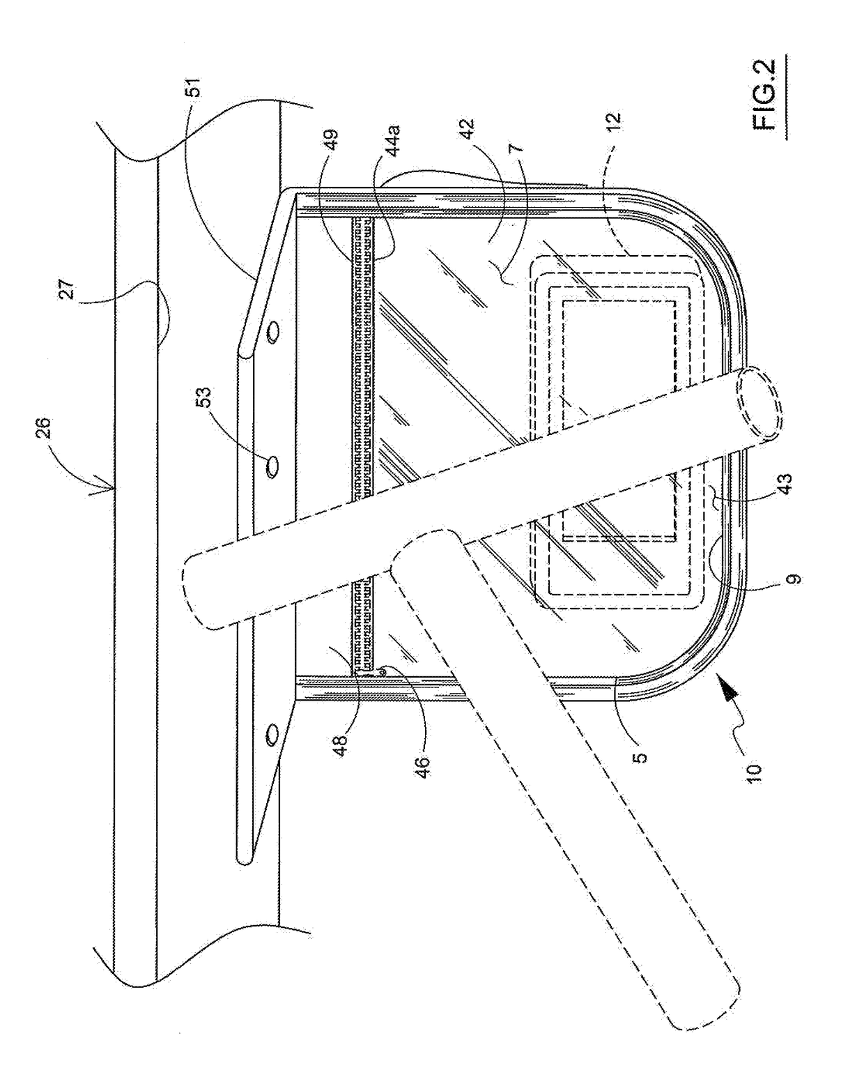 Chair with Cell Phone and Accessory Pouch