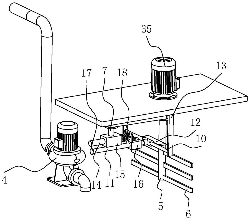 Slurry dewatering and curing construction device and method