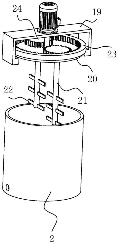 Slurry dewatering and curing construction device and method