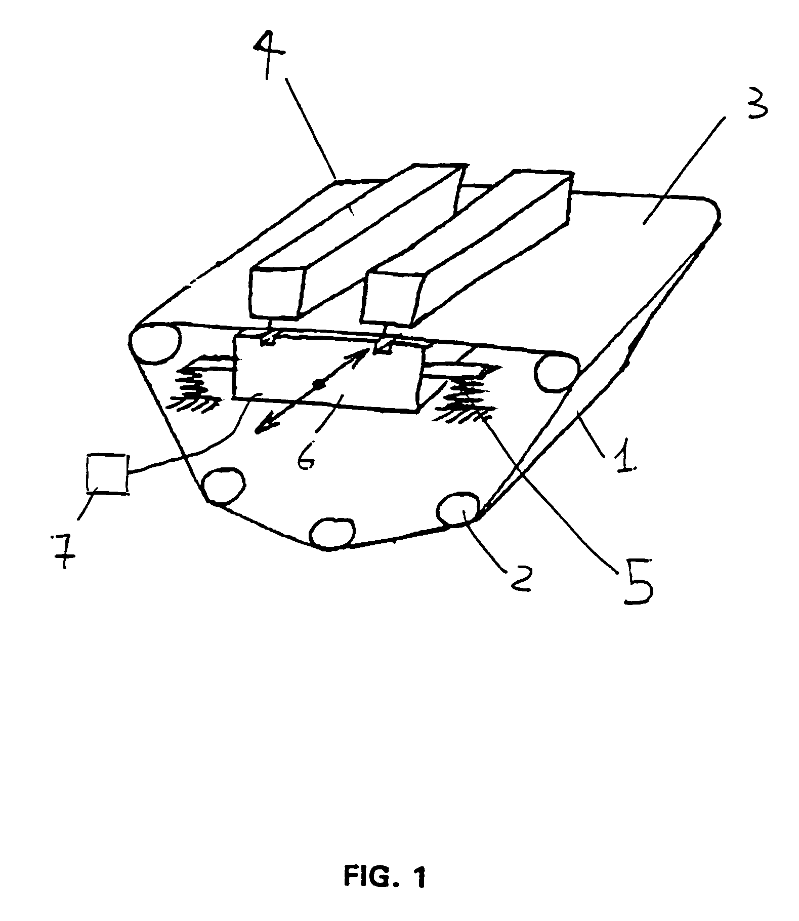 Installation for producing non-woven textile webs with jet fluids leaving no visible mark