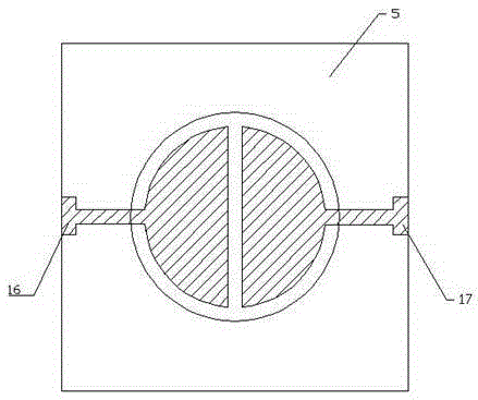 Quartz crystal microbalance detection device