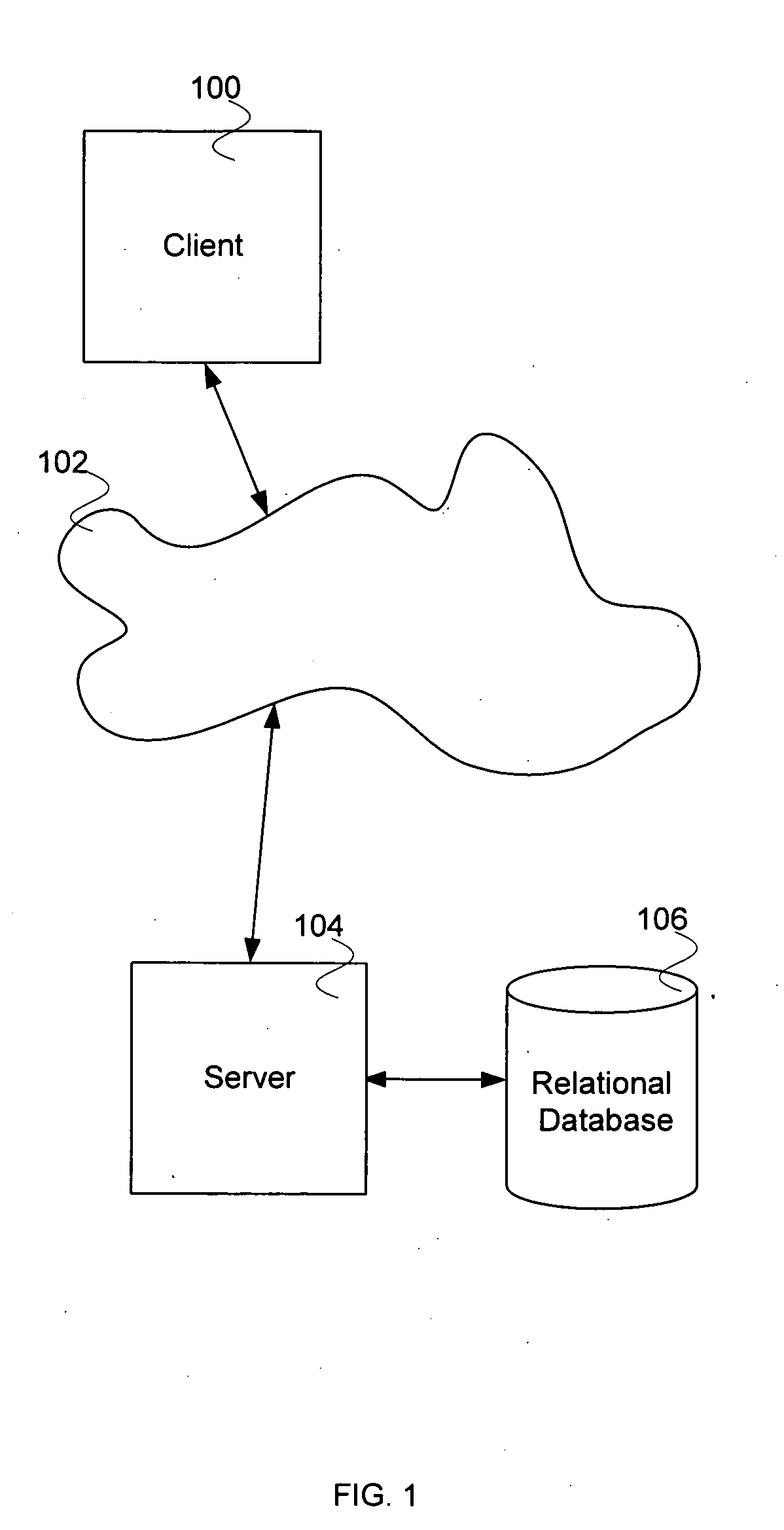 Processing of a generalized directed object graph for storage in a relational database