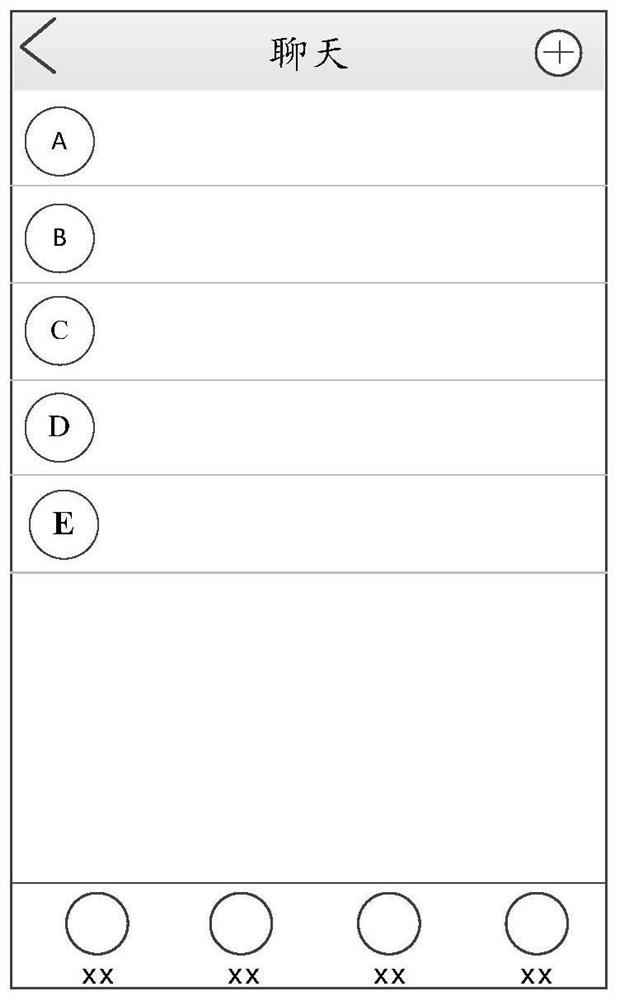 Message presentation method and device