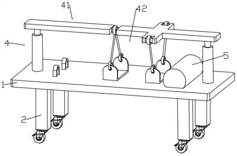 Three-dimensional traction device capable of being used for pelvis reduction