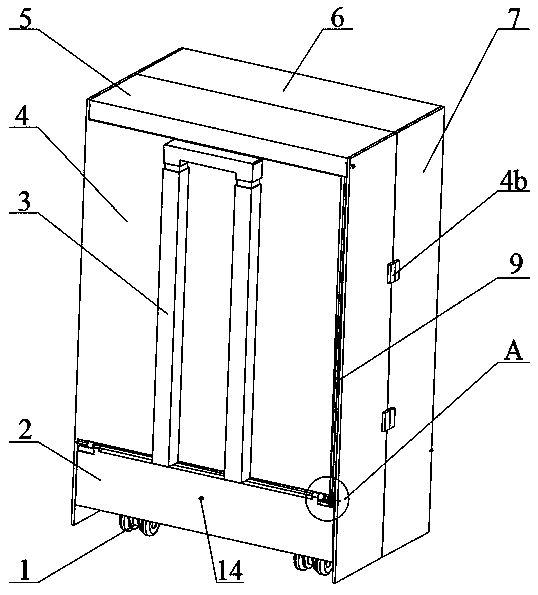 Semi-automatic suitcase capable of being unfolded to form bed