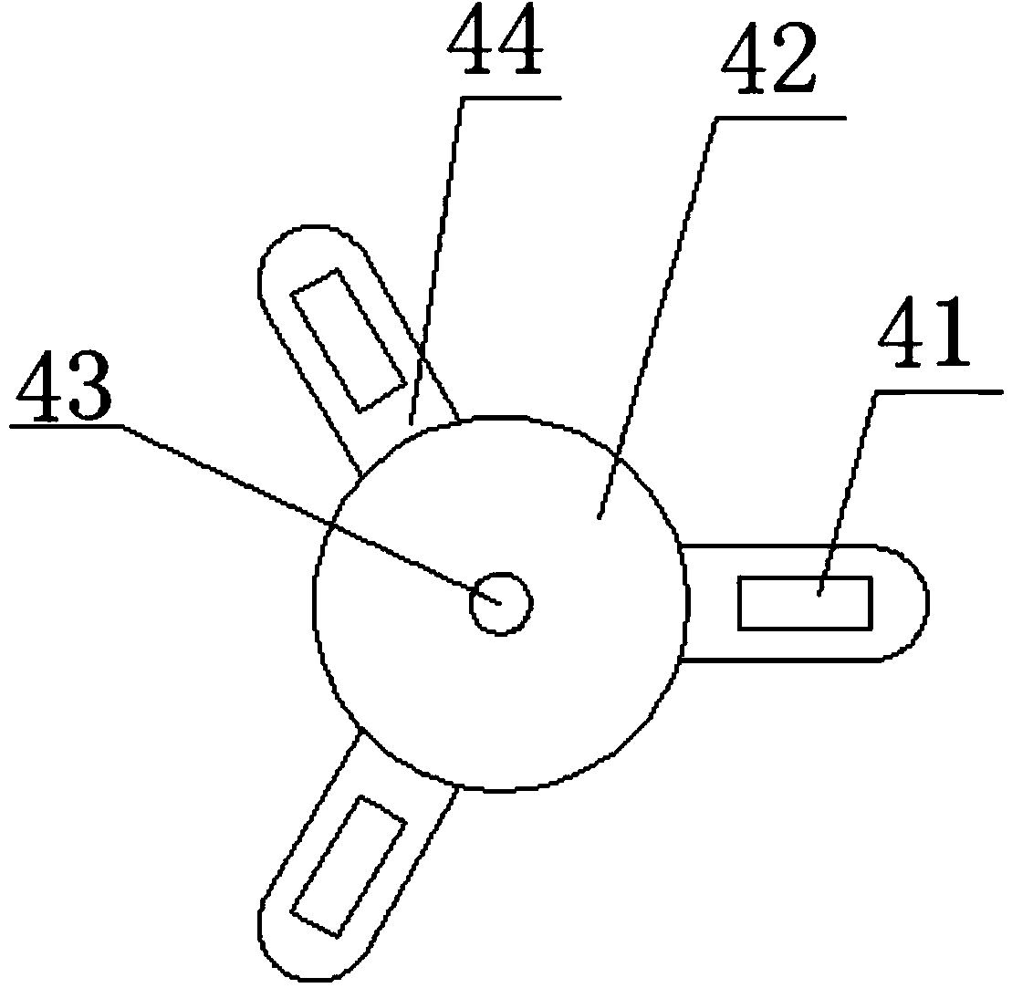 Special hoisting device for hollow cylindrical piece