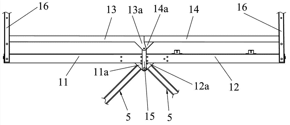 Folding scaffold