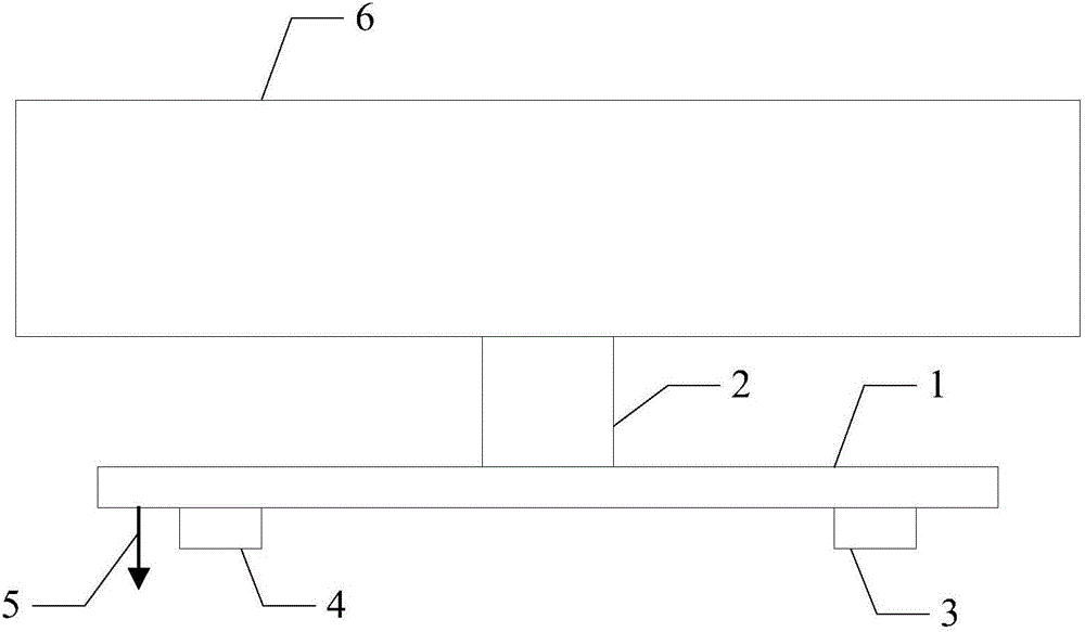 Probe-type film thickness measuring machine automatic wiped film measuring device and using method thereof