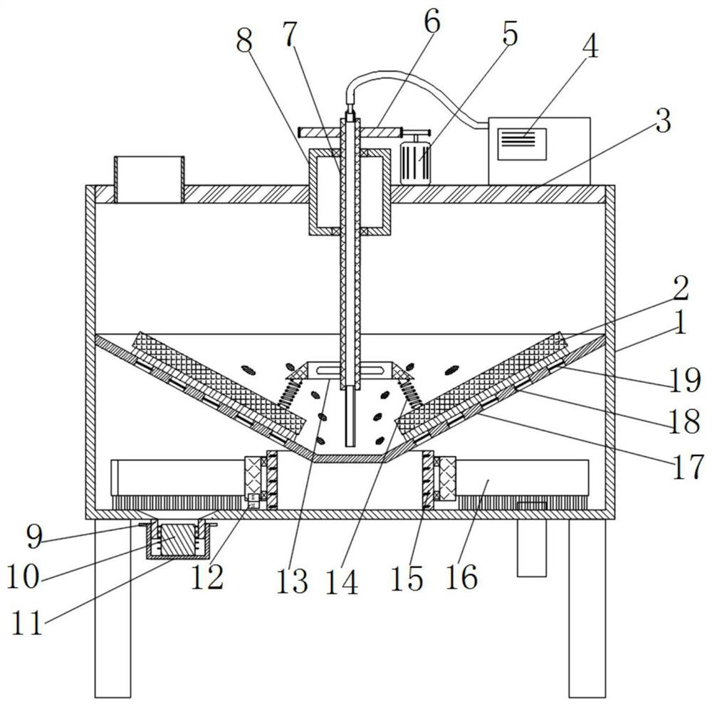 Building water supply and drainage anti-blocking device