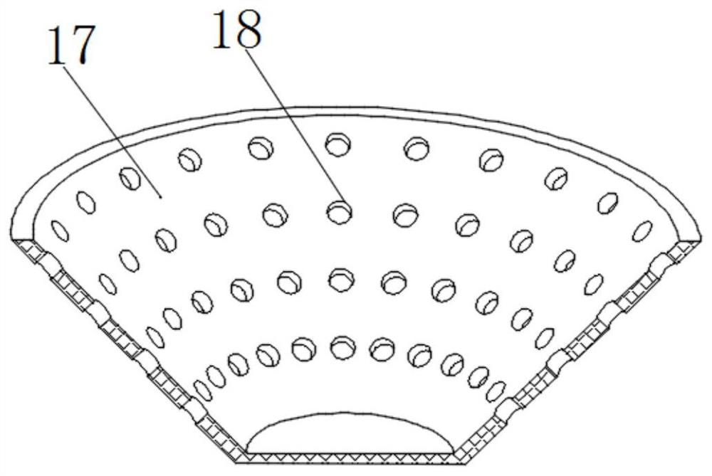 Building water supply and drainage anti-blocking device