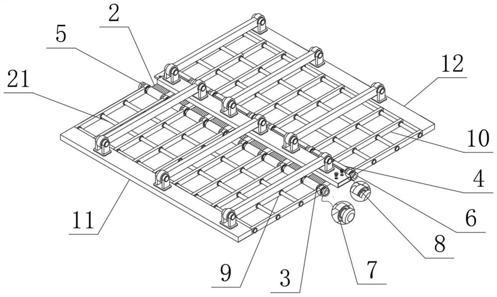 Assembly type top surface decoration truss structure