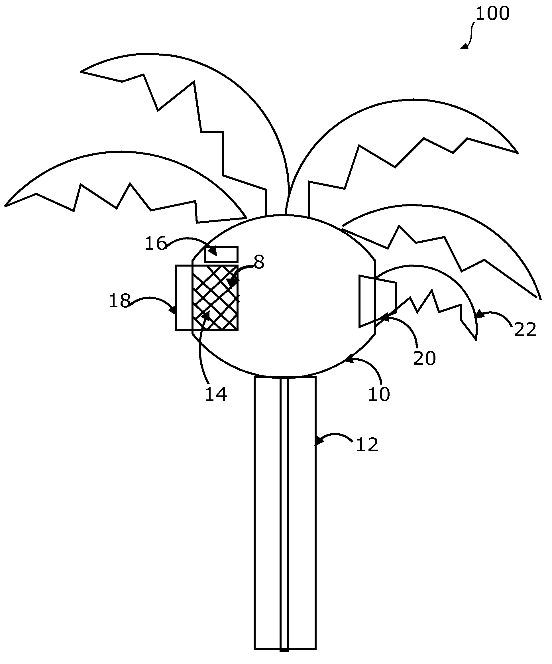 Vertical axis wind turbine