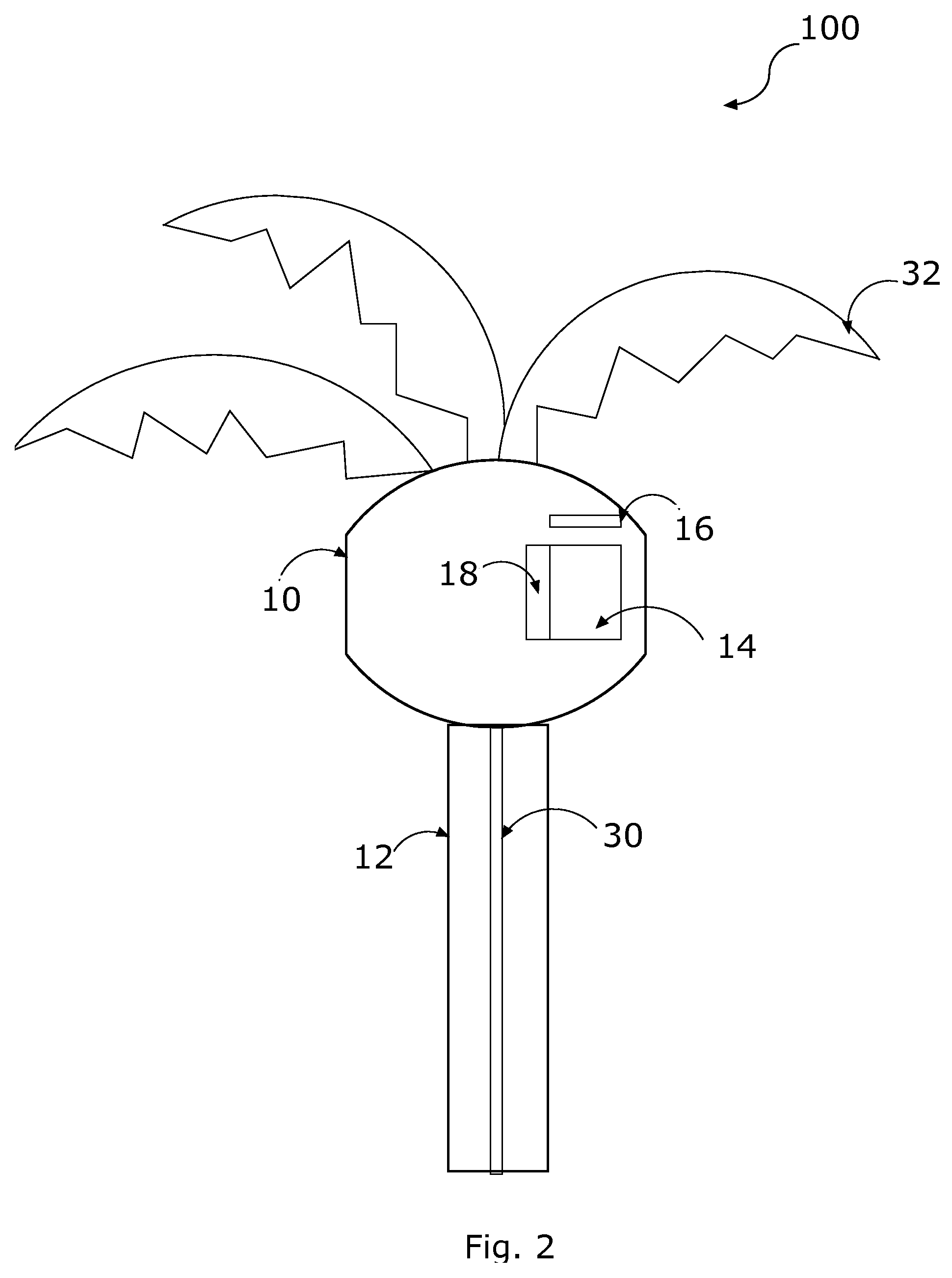 Vertical axis wind turbine