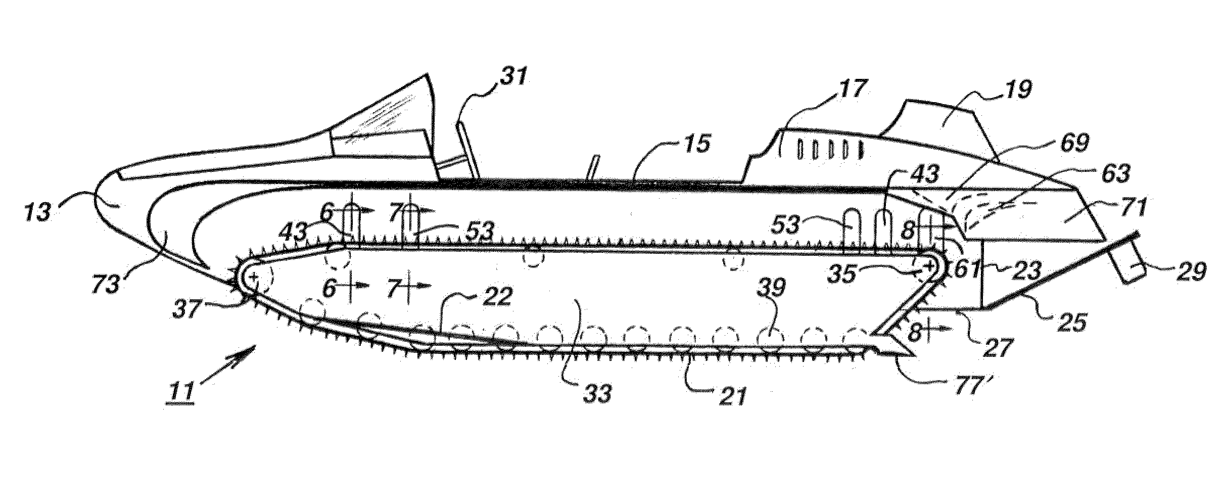 High Water-Speed Tracked Amphibian