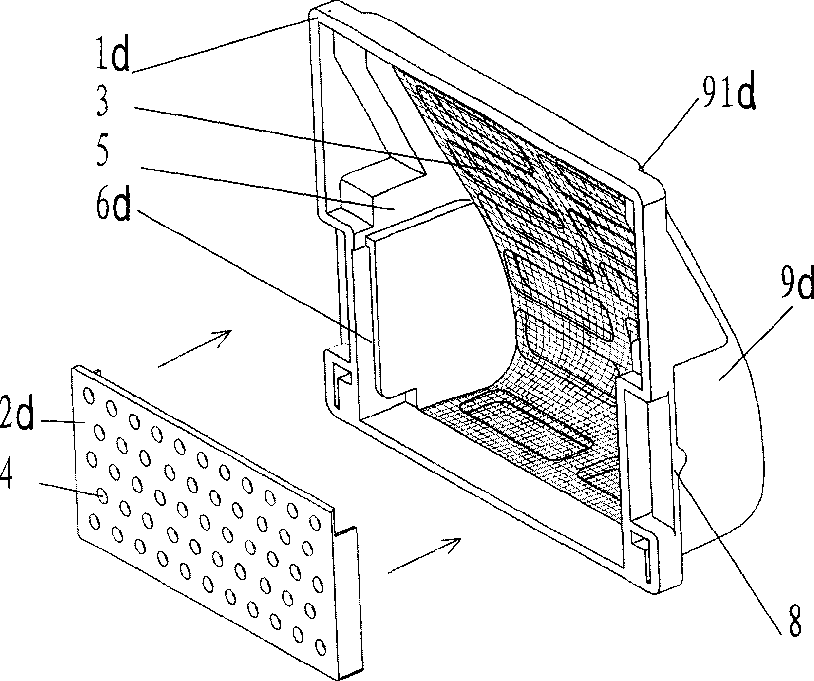 Waste water filter for washing machine